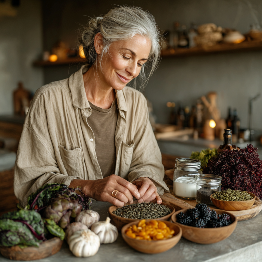 Здорові натуральні продукти для красивої шкіри